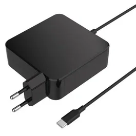 Leotec LENCSHOMETC90 Cargador Portátil Universal 90W USB-C PD 3.0 para Ordenador Portátil, Automático 5-20V, Cable 1.8m
